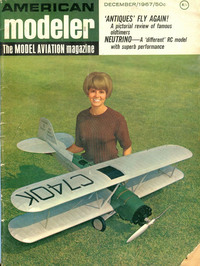American Modeler December 1967 magazine back issue