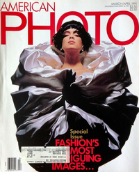 American Photo March/April 1991 magazine back issue cover image