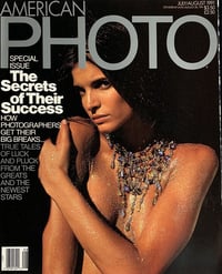 American Photo July/August 1991 magazine back issue cover image