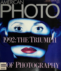 American Photo January/February 1992 magazine back issue cover image