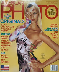 American Photo November/December 2001 magazine back issue cover image