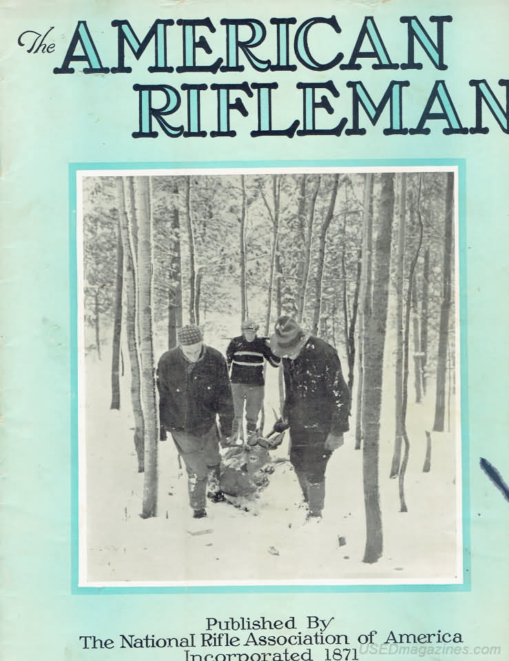 American Rifleman February 1928 magazine back issue American Rifleman magizine back copy 