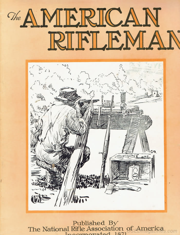 American Rifleman April 1928 magazine back issue American Rifleman magizine back copy 