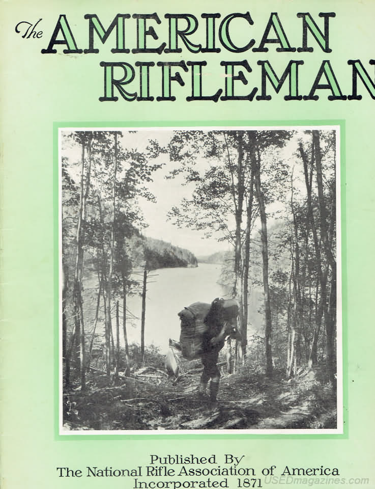 American Rifleman June 1928 magazine back issue American Rifleman magizine back copy 