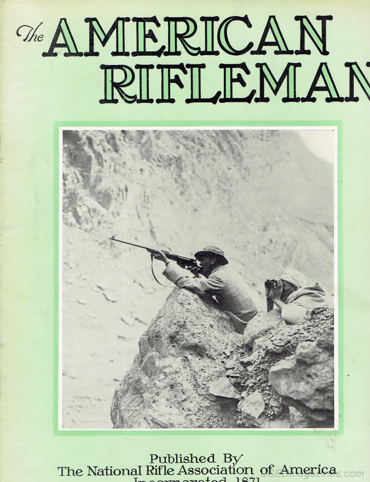 American Rifleman July 1928 magazine back issue American Rifleman magizine back copy 