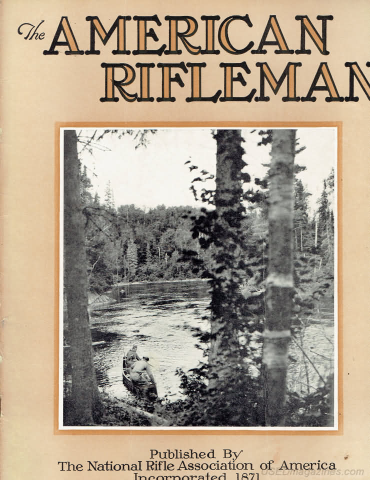 American Rifleman September 1928 magazine back issue American Rifleman magizine back copy 