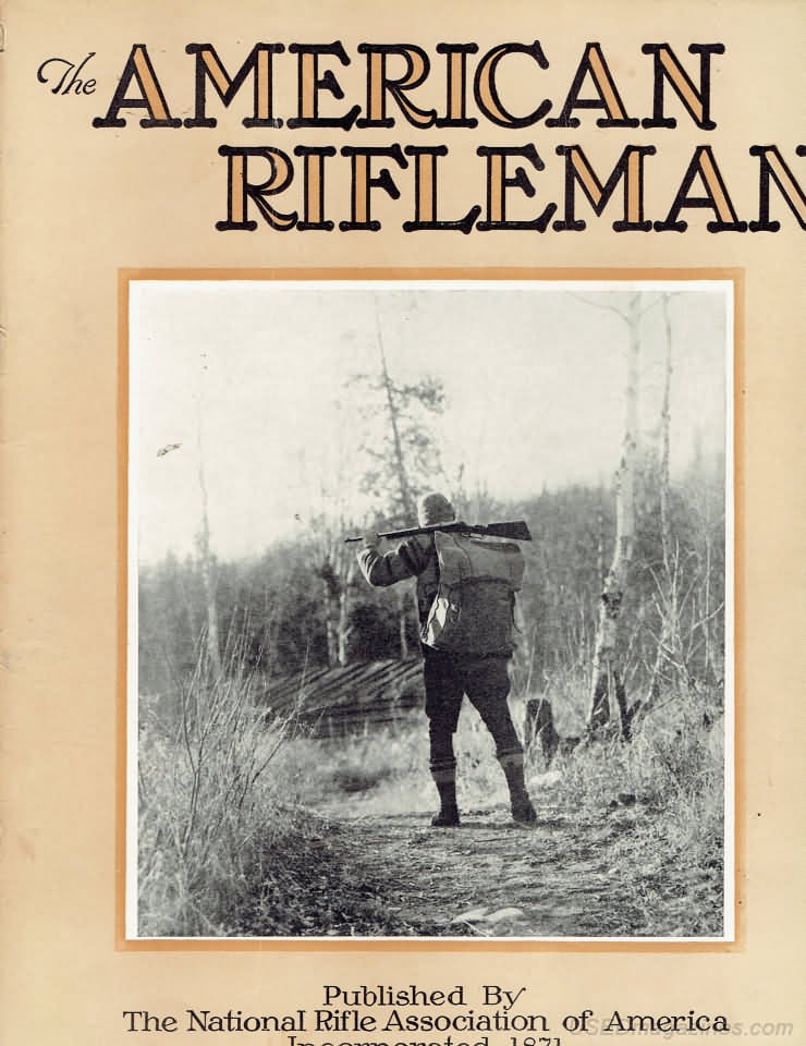 American Rifleman October 1928 magazine back issue American Rifleman magizine back copy 
