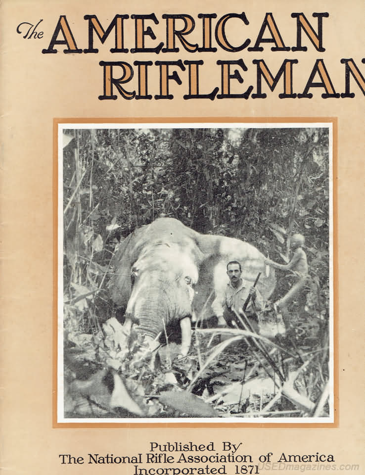 American Rifleman November 1928 magazine back issue American Rifleman magizine back copy 