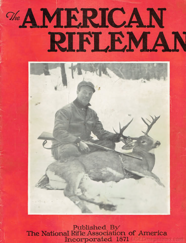 American Rifleman January 1930 magazine back issue American Rifleman magizine back copy 
