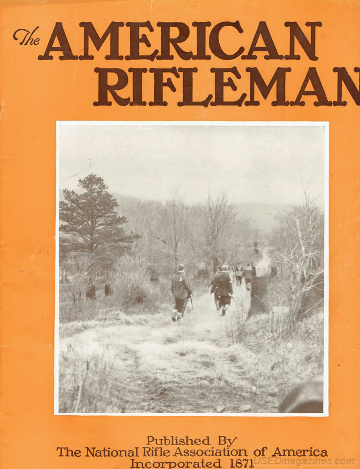 American Rifleman October 1930 magazine back issue American Rifleman magizine back copy 