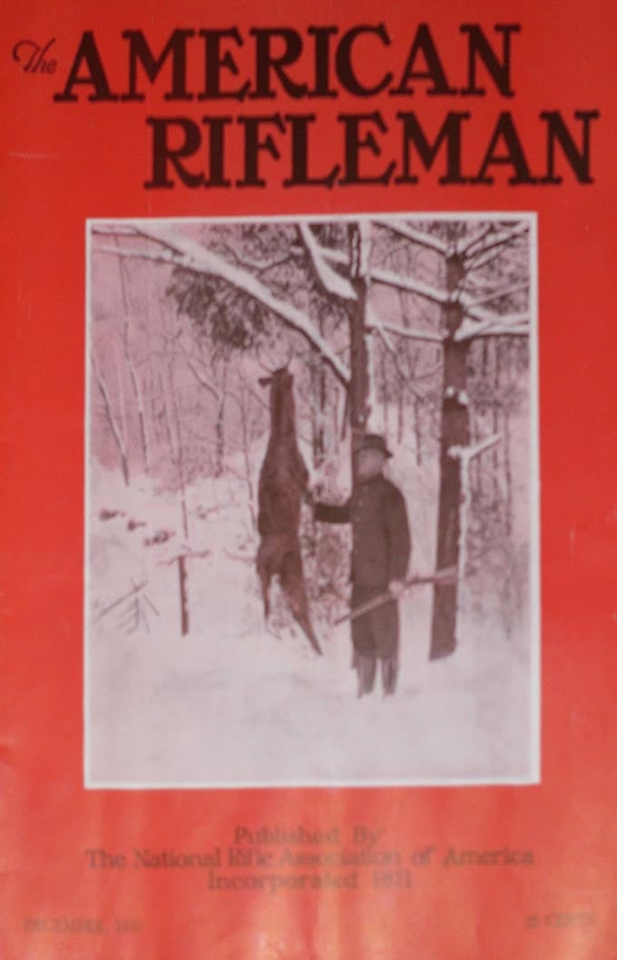 American Rifleman December 1930 magazine back issue American Rifleman magizine back copy 