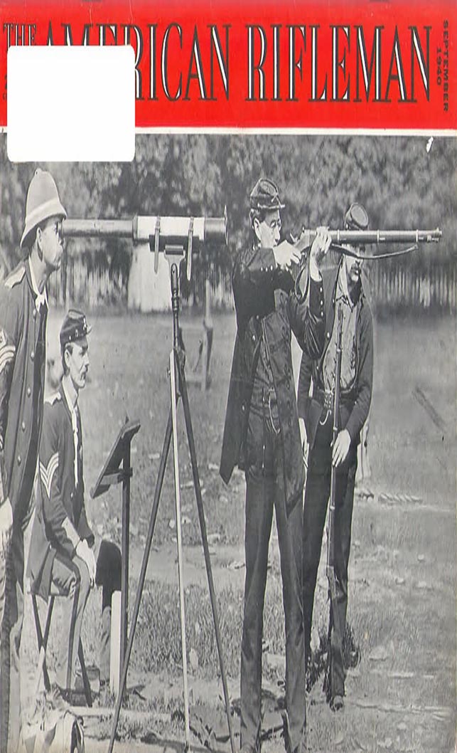 American Rifleman September 1940 magazine back issue American Rifleman magizine back copy 
