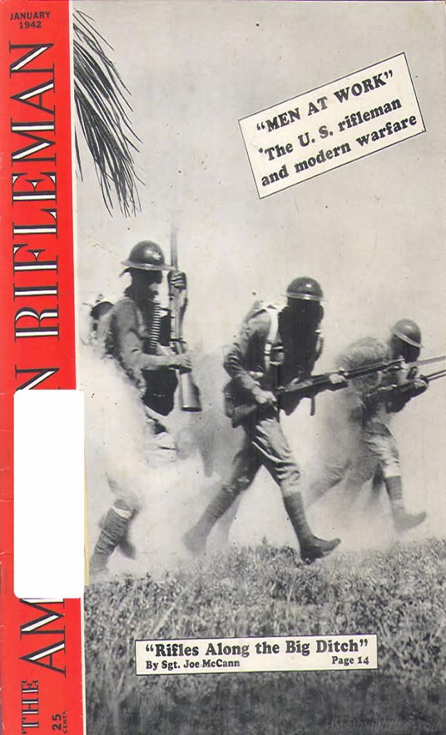 American Rifleman January 1942 magazine back issue American Rifleman magizine back copy 