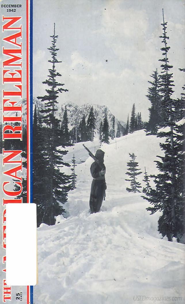 American Rifleman December 1942 magazine back issue American Rifleman magizine back copy 