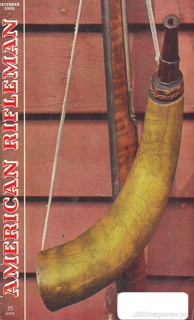 American Rifleman December 1950 magazine back issue American Rifleman magizine back copy 