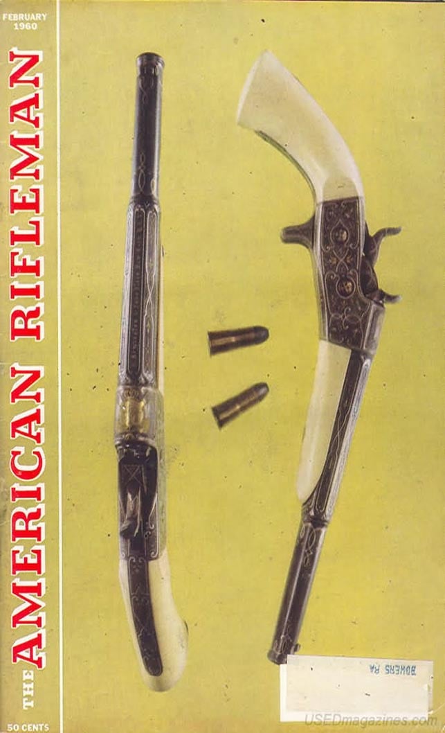 American Rifleman February 1960, , February 1960 Magazine, Riflem