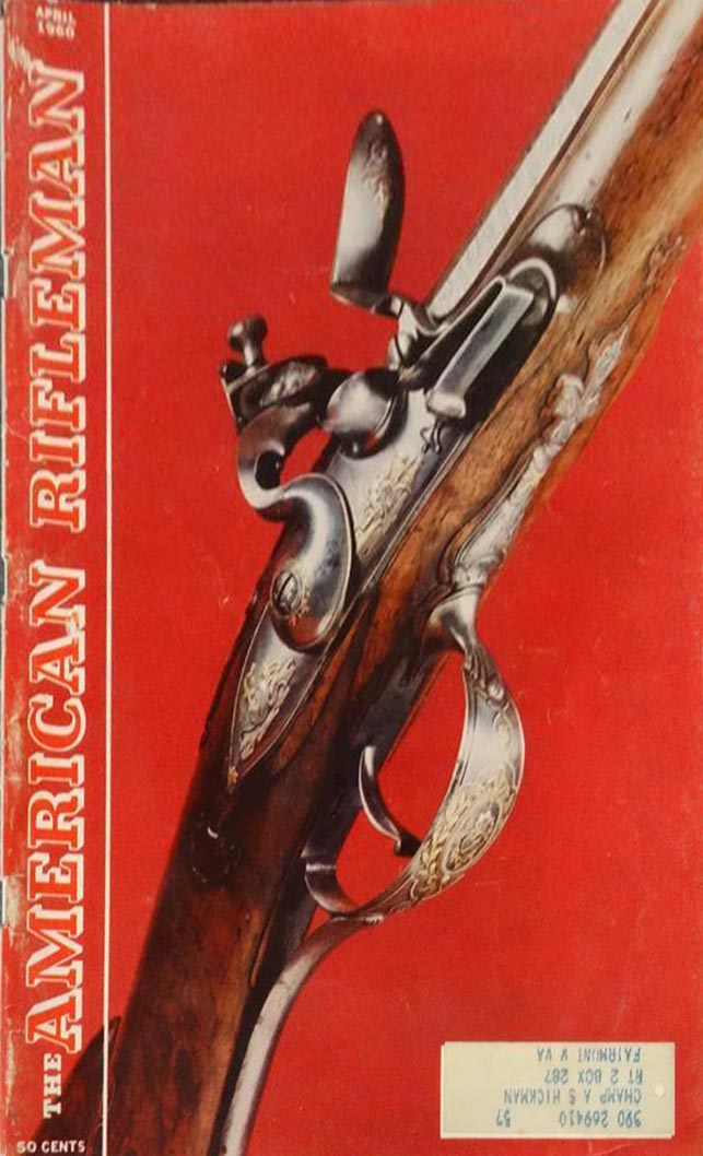 American Rifleman April 1960 magazine back issue American Rifleman magizine back copy 