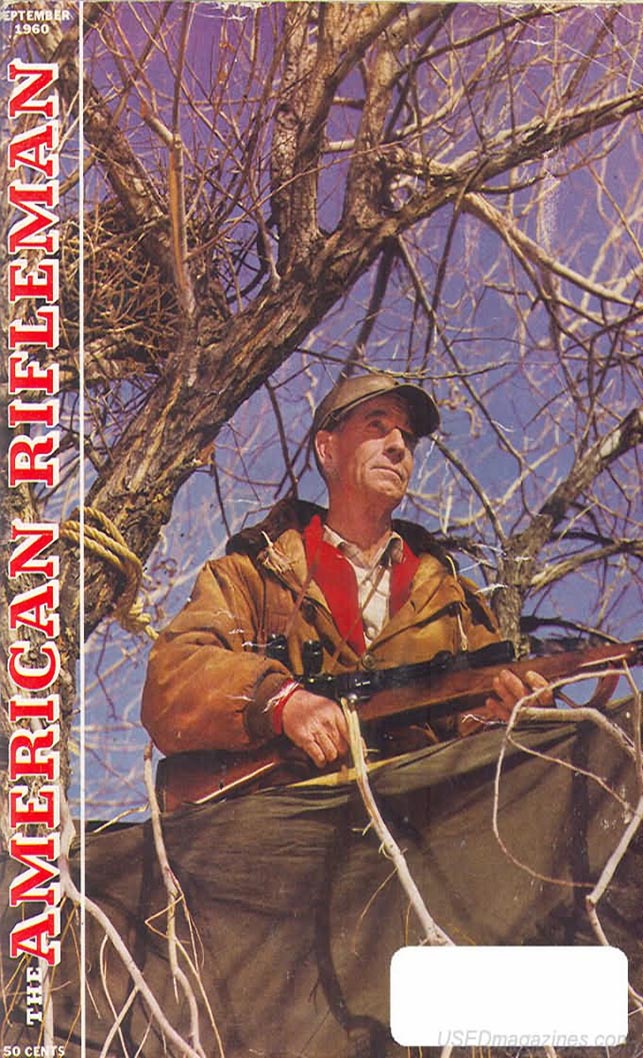 American Rifleman September 1960 magazine back issue American Rifleman magizine back copy 