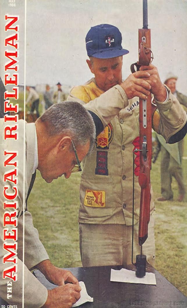 American Rifleman May 1966 magazine back issue American Rifleman magizine back copy 