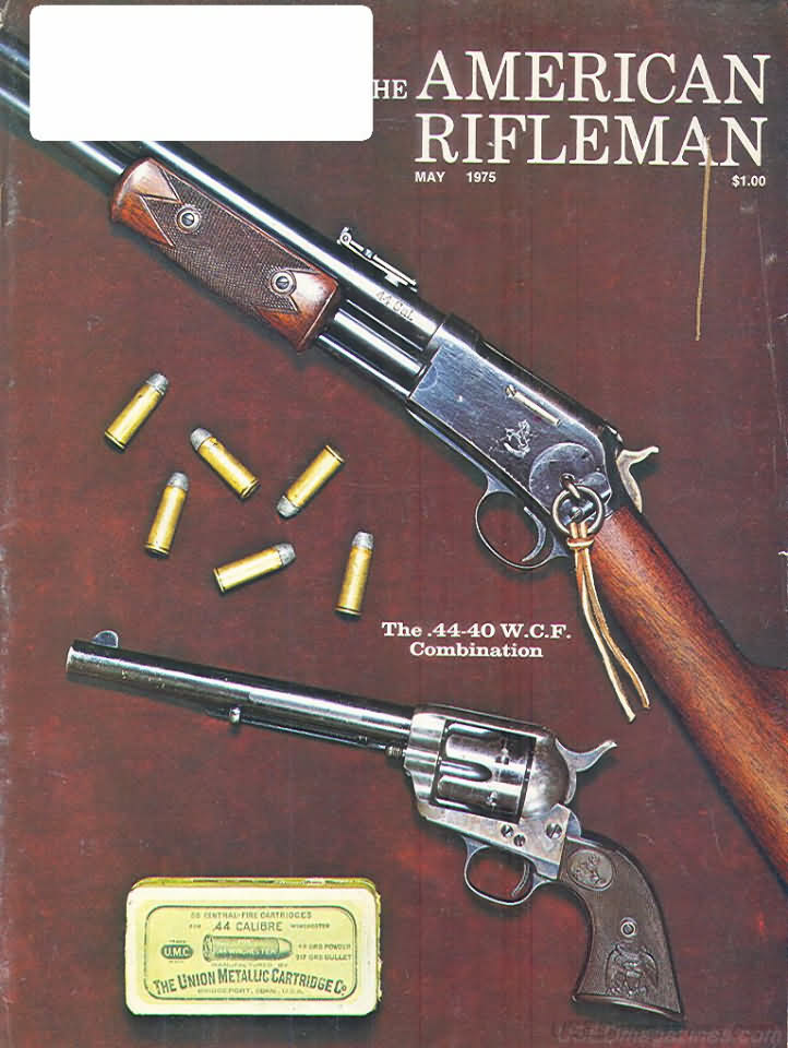 American Rifleman May 1975 magazine back issue American Rifleman magizine back copy 