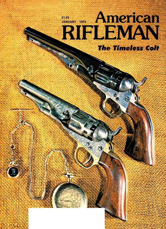 American Rifleman January 1979 magazine back issue American Rifleman magizine back copy 