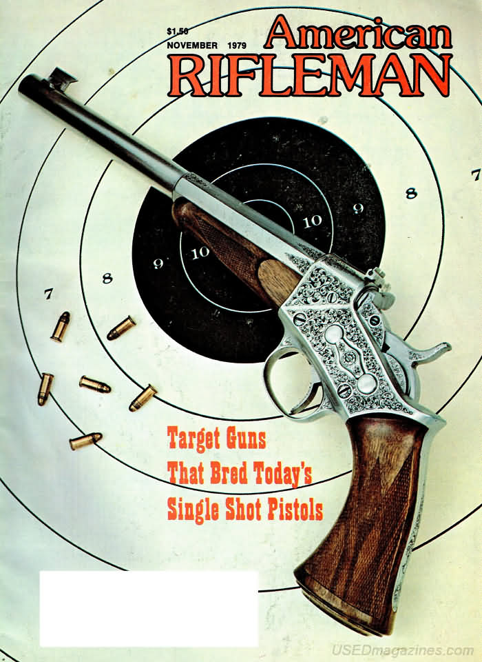 American Rifleman November 1979 magazine back issue American Rifleman magizine back copy 