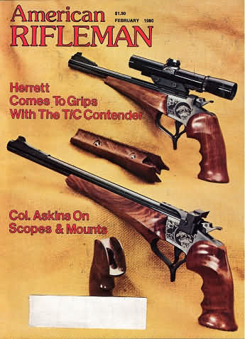 American Rifleman February 1980 magazine back issue American Rifleman magizine back copy 