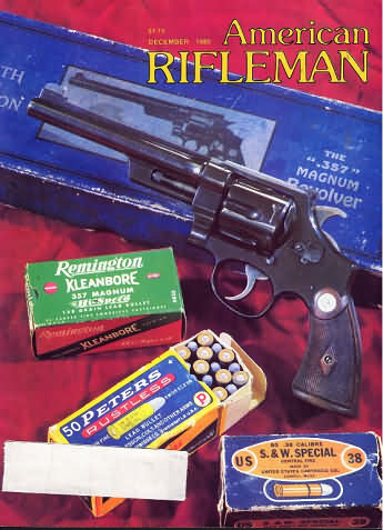 American Rifleman December 1980 magazine back issue American Rifleman magizine back copy 