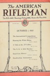 American Rifleman October 1923 magazine back issue cover image