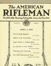 American Rifleman April 1924 Magazine Back Copies Magizines Mags