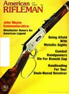 John Wayne magazine cover appearance American Rifleman August 1981
