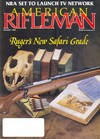 American Rifleman August 1990 magazine back issue