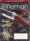 American Rifleman February 2002 magazine back issue