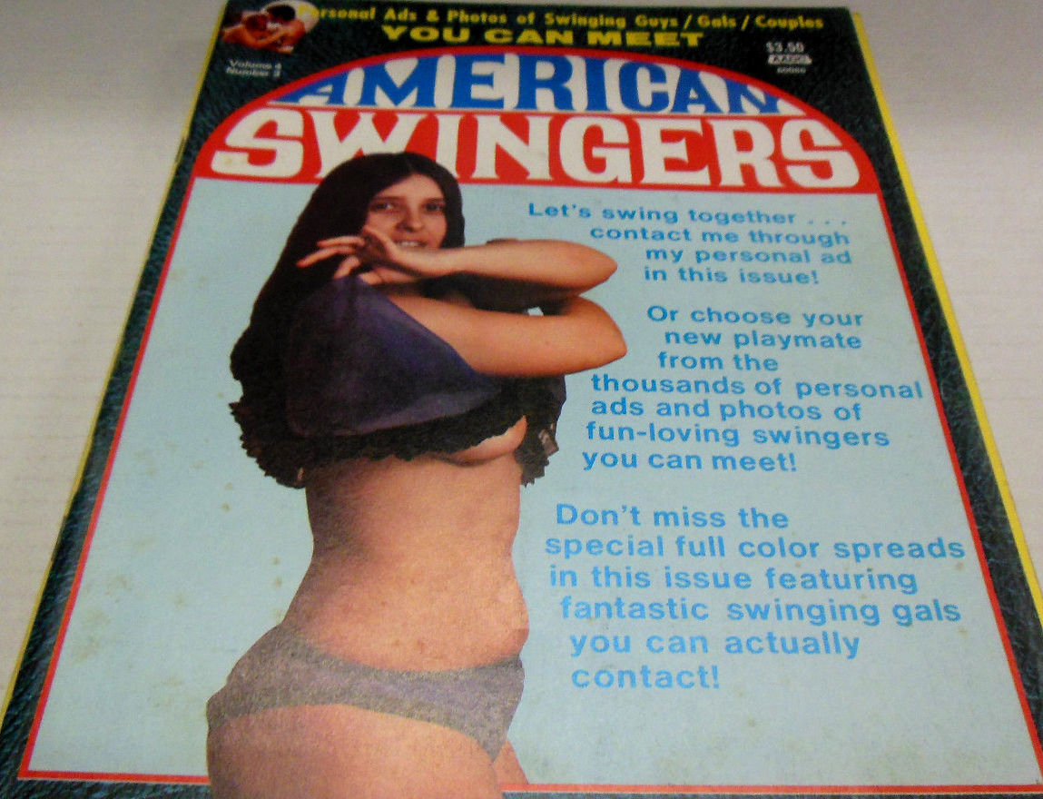 American Swingers Vol. 4 # 3 magazine back issue American Swingers magizine back copy 