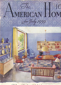 American Home July 1999 Magazine Back Copies Magizines Mags