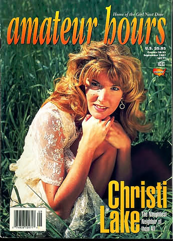 Amateur Hours September 1997 magazine back issue Amateur Hours magizine back copy Amateur Hours September 1997 Adult Magazine Back Issue Dedicated to Amateur Pornography and Want to Be Porn Stars. Christi Lake.