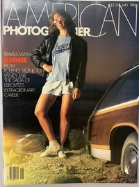 Aneta B magazine cover appearance American Photographer January 1984