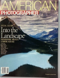 American Photographer August 1989 magazine back issue