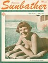 American Sunbather April 1955 magazine back issue cover image