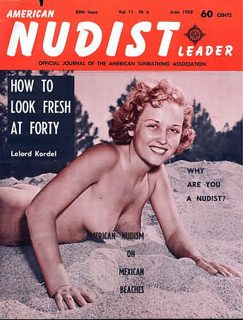 American Nudist Leader June 1959