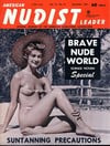 American Nudist Leader September 1961 magazine back issue cover image