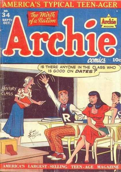 Archie # 34 magazine reviews