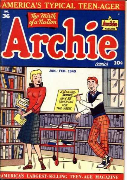 Archie # 36 magazine reviews