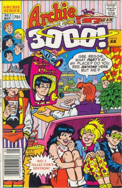 Archie 3000 Comic Book Back Issues of Superheroes by A1Comix
