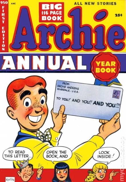 Archie Annual Digest Comic Book Back Issues of Superheroes by A1Comix