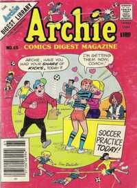 Archie Comics Digest # 65, April 1984