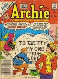 Archie Comics Digest # 71, April 1985