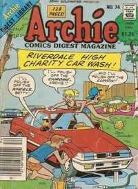 Archie Comics Digest # 74, October 1985