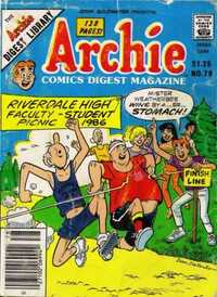 Archie Comics Digest # 78, June 1986