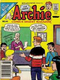 Archie Comics Digest # 84, June 1987